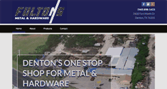 Desktop Screenshot of fultonsmetal.com